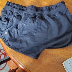 Gray lulu lemon shorts